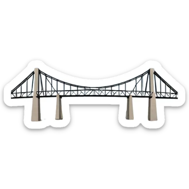 bridge maracaibo venezuela sticker