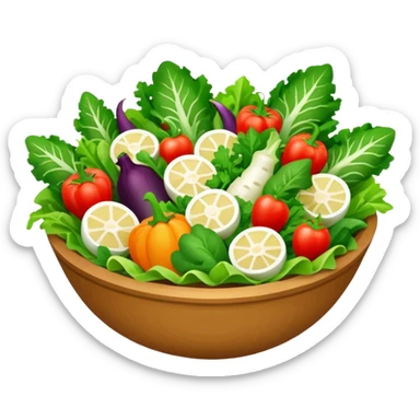 salad mix  sticker