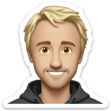 Tom felton sticker