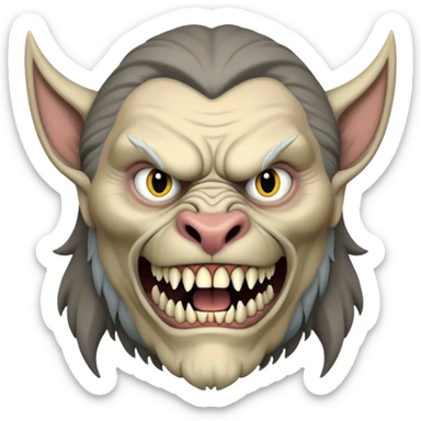 Fenrir Greyback in harry potter sticker