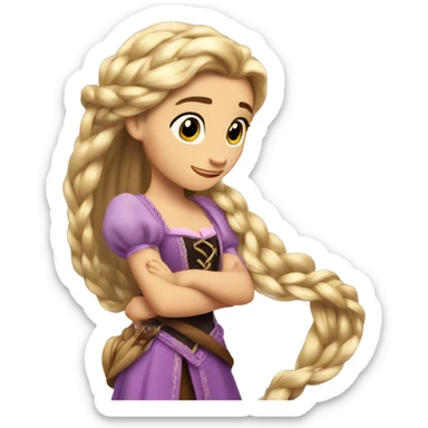 Rapunzel sticker