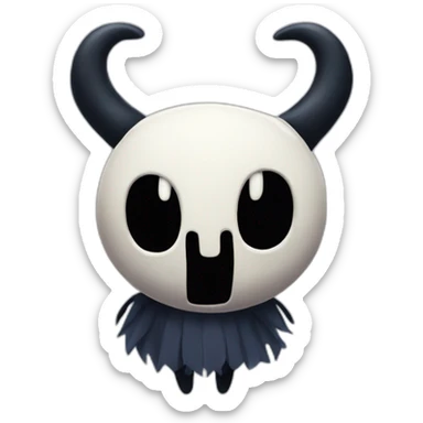 Hollow knight slick song  sticker