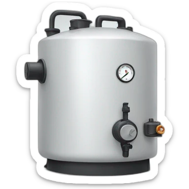 white water boiler sticker