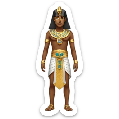pharaoh full body sticker