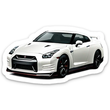 Tokyo car nissan gtr  sticker