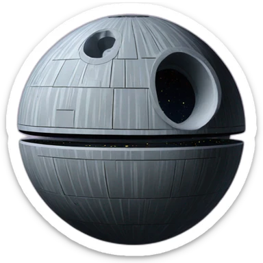 Death star sticker