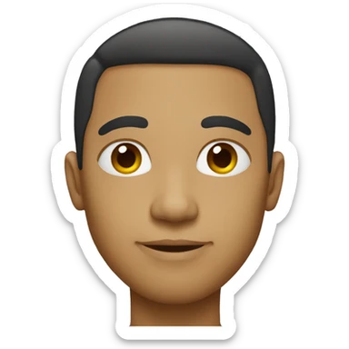Light skin emoji sticker