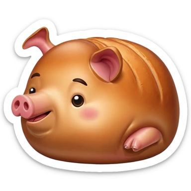 stinky ham sticker