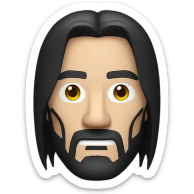john wick as batman sticker