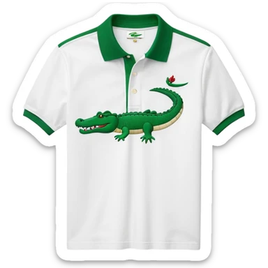 Lacoste emoji sticker