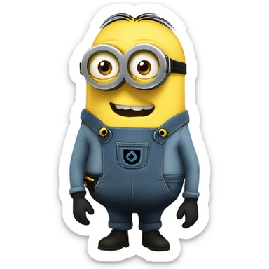 Minion sticker