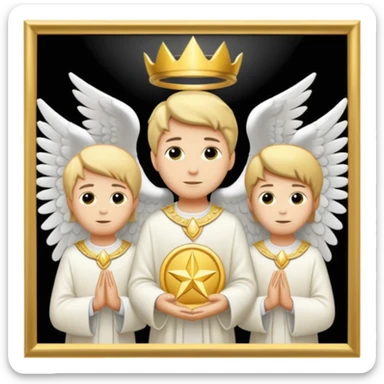 angelic council heaven emoji sticker