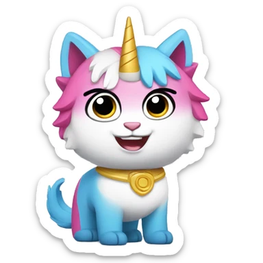 Unikitty sticker