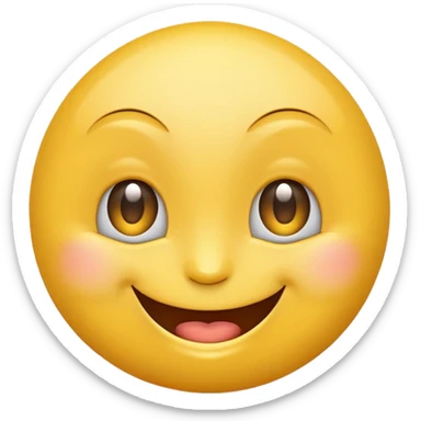 grinning face emoji with winking eye and playful expression sticker