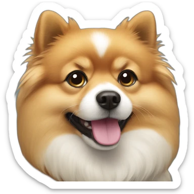 lulu da pomerania sticker