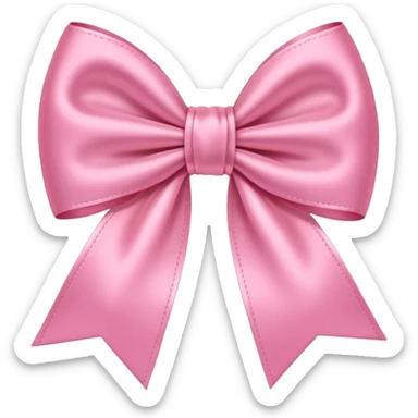 Pink Aesthetic bow sticker