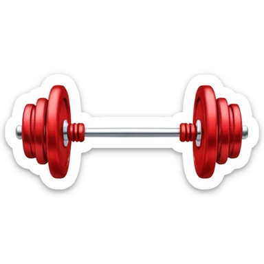 Barbell piercing earring  sticker