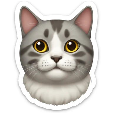 Scottish cat sticker