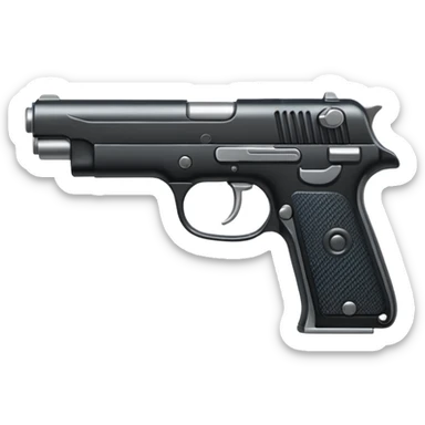 pistola sticker