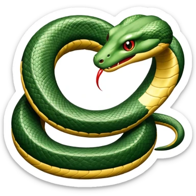  snake ouroboros  sticker