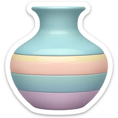 cute aesthetic ceramics sticker