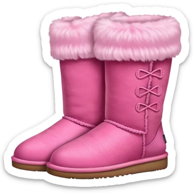 pink uggs sticker