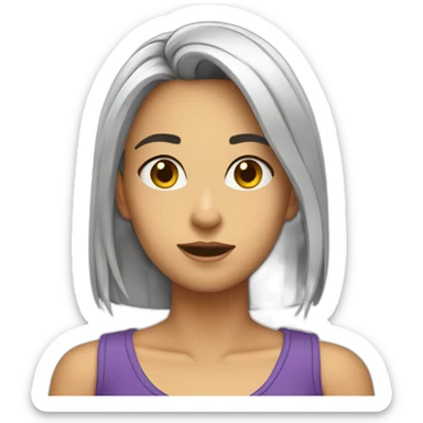 Cara sorpresa sticker