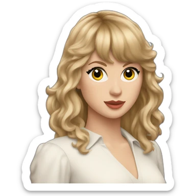 taylor swift evermore sticker