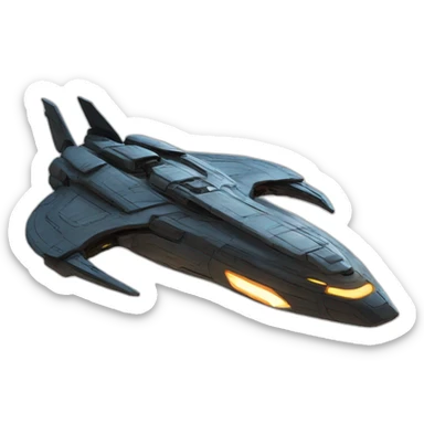 albator starship sticker
