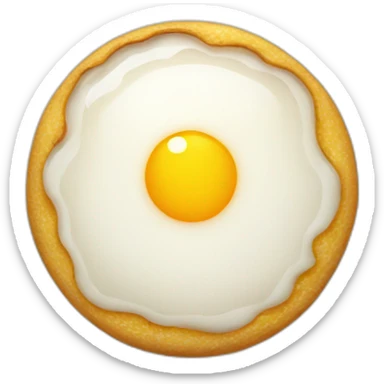 Sunny side up sticker