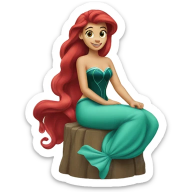 Princess ariel sticker