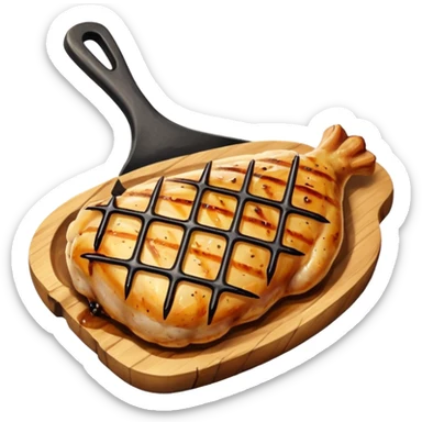 one Grilled Chicken breast sticker