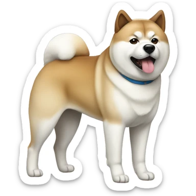 American Akita sticker