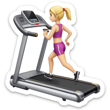 treadmill sticker