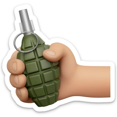 FAÇA UM EMOJI DA GRANaDA COM A MÃOZINHA DO GREN DAY sticker