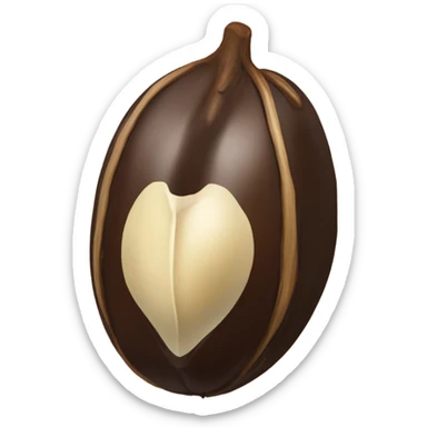Buckeye nut sticker