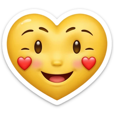 Create emoticons for me with a face in different emotions, these are supposed to be those yellow round faces that are on the keyboard. Something like that: 😂😘😍 sticker