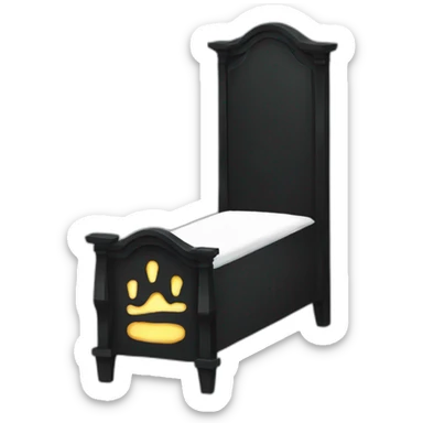 Black Metal Bedroom sticker