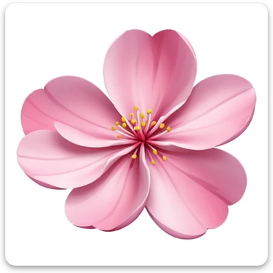 sakura petals swirling in the wind sticker