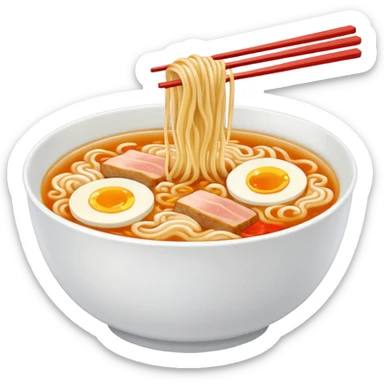 GENERATE ME A BOWL OF RAMEN MAKEIT PLAIN sticker