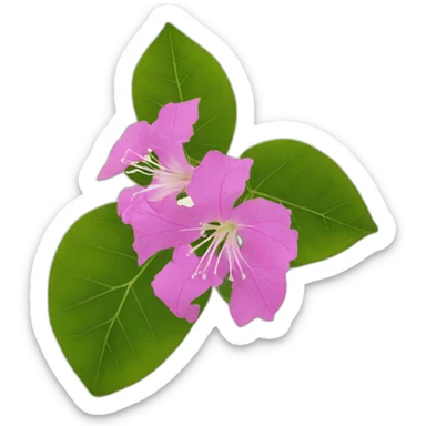 Bougainvilea glabra sticker