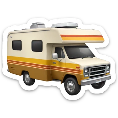 70s tonka winnebago Indian  sticker