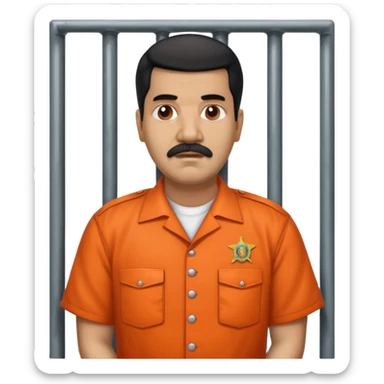 Nicolas maduro en la carcel sticker