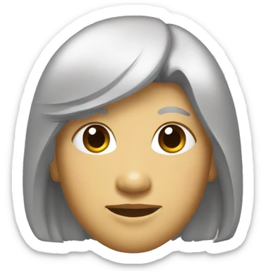 Metisse  asiatique  sticker