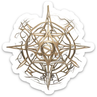 occult symbol sticker