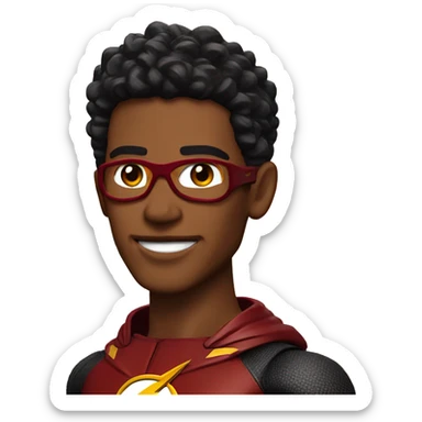 The flash super realistic ios 16 style sticker