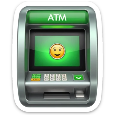 atm sberbank sticker
