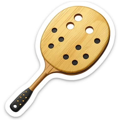pickle ball paddle sticker