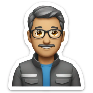 Técnico de lavadora sticker