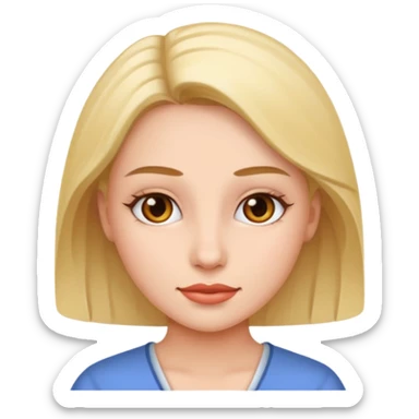 present woman sticker